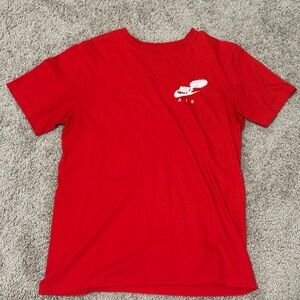 Men’s Nike Red Graphic T Shirt Size Medium